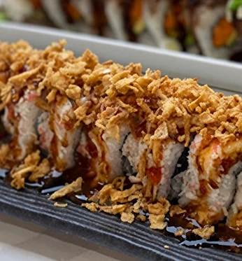 Sushi rolls from Pocket Holic, sushi restaurant in Kensington, Calgary